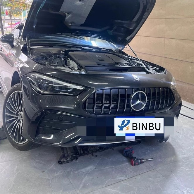Suitable for Mercedes-Benz Cle-Class Front Grille Cle260 300 W236 Amg Vertical Bar Gt Front Grille Modification and Upgrade