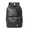 Woven capacious backpack, school bag for elementary school students, laptop, for students