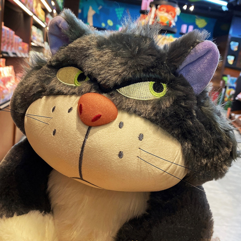 Lucifer gato muñeca en línea celebridad Cenicienta villano gato juguete de peluche regalo de cumpleaños para las mujeres