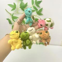 かわいい小さなカメぬいぐるみペンダントおもちゃ小さなカメ人形人形ランドセルペンダントキーホルダー卸売