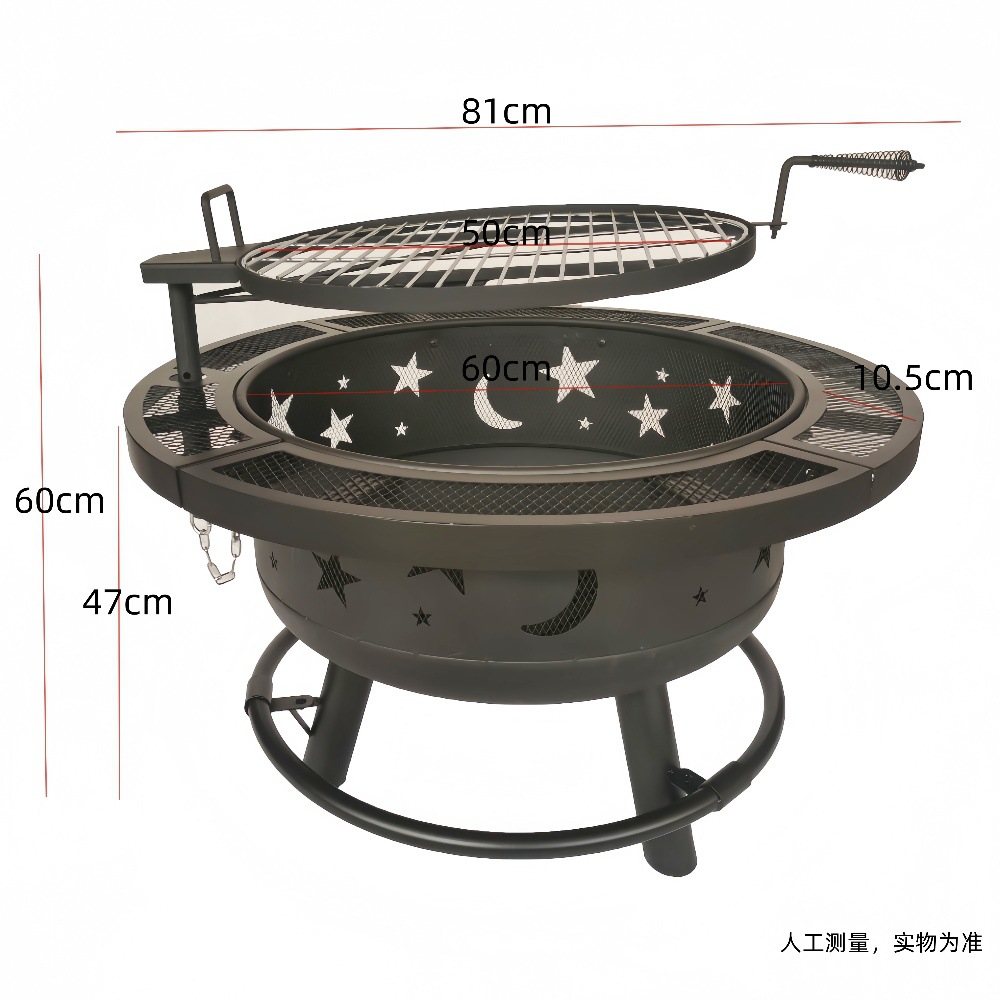 Parrilla de barbacoa al aire libre parrilla de barbacoa hogar horno de leña horno de calefacción patio horno de cocina horno de cocina de té conjunto mesa de fuego de carbón