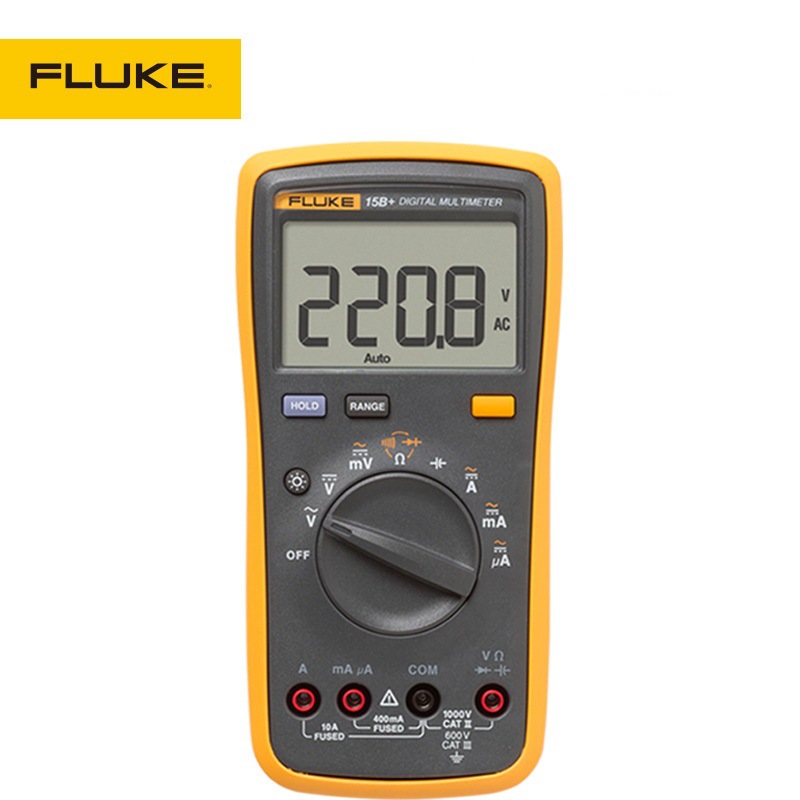 美国Fluke17B+数字万用F17B+高精度万用表福禄克万用表原装正品