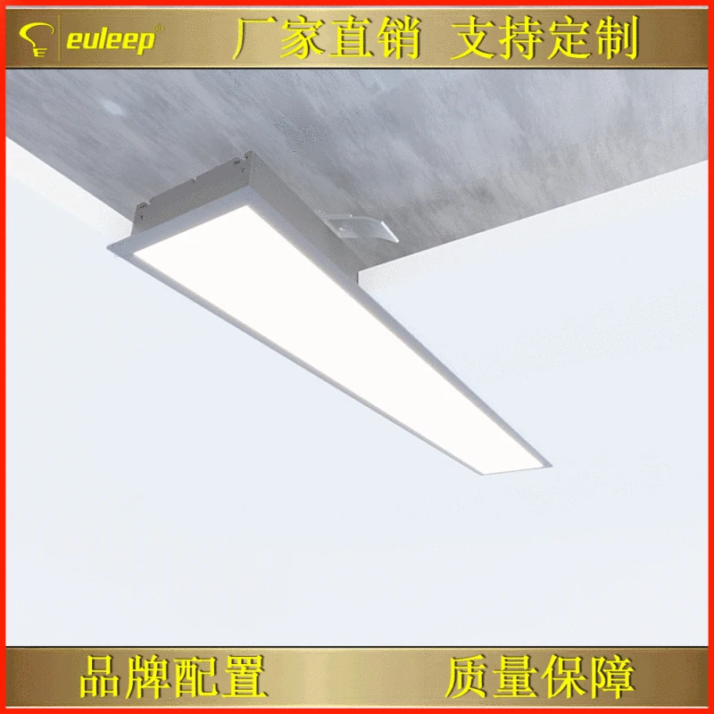 Lamp, spot lighting, linear light, mounted ceiling metal LED light strip