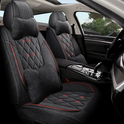 2025 New Style Baby's Breath Accessible Luxury Technology Cloth Four-Season Universal Car Seat Cushion Manufacturer Wholesale Enters the High-End