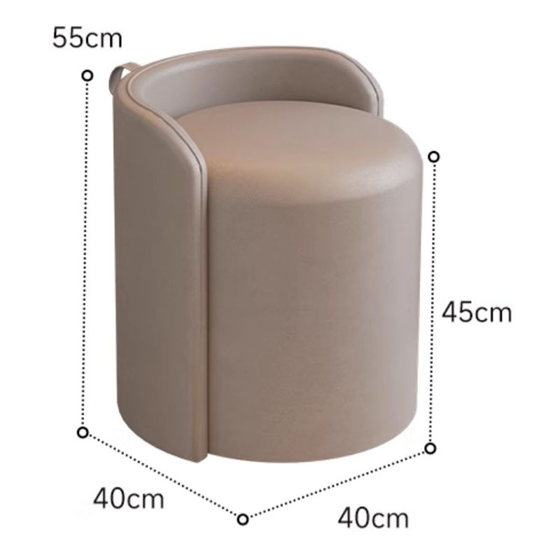 등받이 덮개를 씌운 의자 * 4
