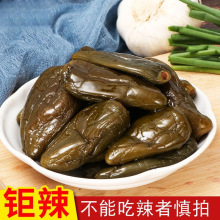 油焖港椒即食咸菜油泡辣椒腌辣椒泡菜佐餐下饭菜酱菜酱油辣椒