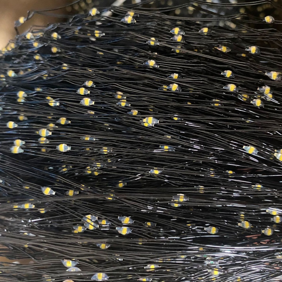 LED lámpara de alambre de cobre lámpara desnuda decoración interior de Año Nuevo impermeable semiacabado pequeñas luces de color se pueden personalizar tamaño