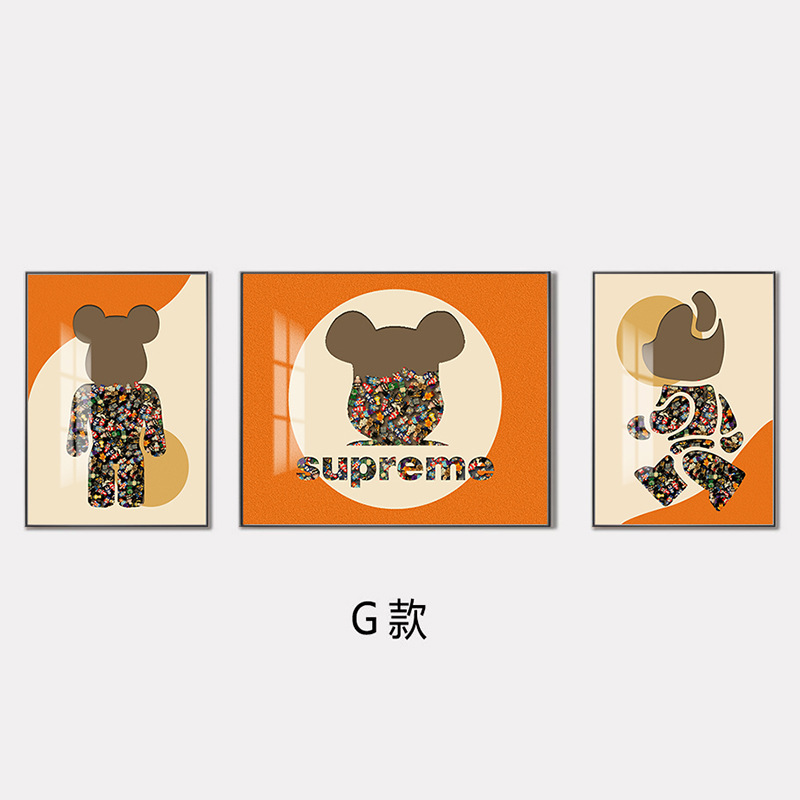 Bloques de construcción de Lego, pintura decorativa para personas, sala de estar, sofá, pared de fondo, pintura triple, pintura tridimensional, mural de entrada física tridimensional