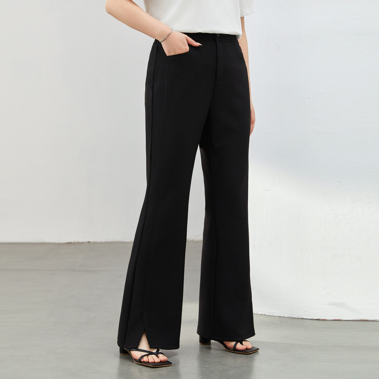 длинный черный