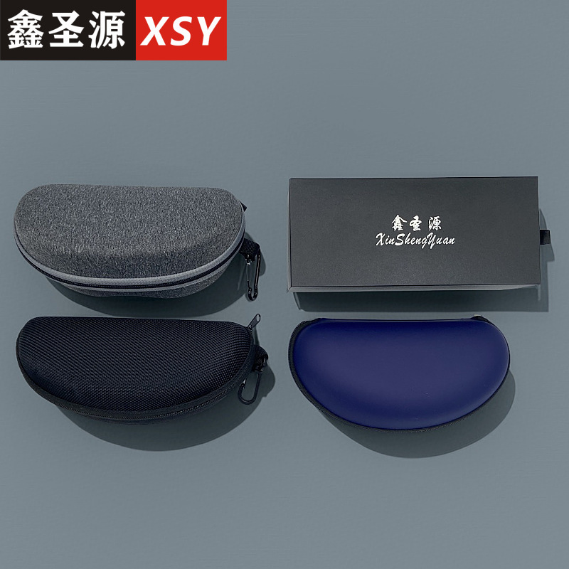 Anti-pressure zipper glasses box sunglasses box Oxford cloth sports glasses box EV hook zipper box Anti-pressure zipper glasses box sunglasses box Oxford cloth sports glasses box EV hook zipper box