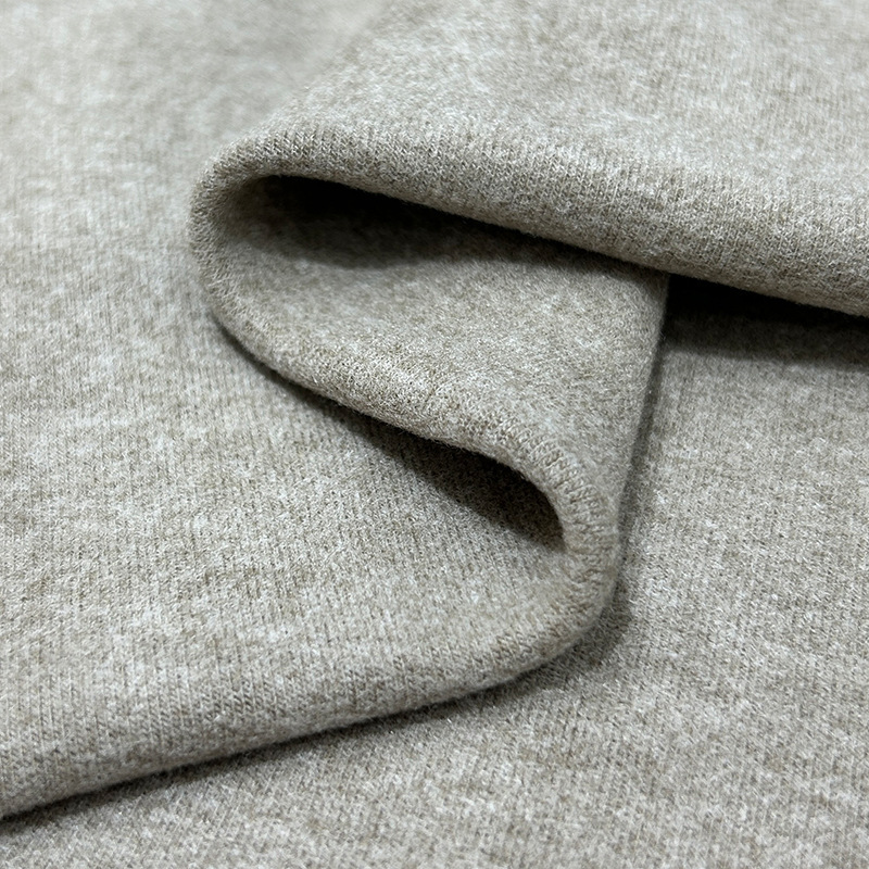 羊绒双面布 300g发热晴纶保暖面料 秋冬抑菌打底衫家居服面料|undefined