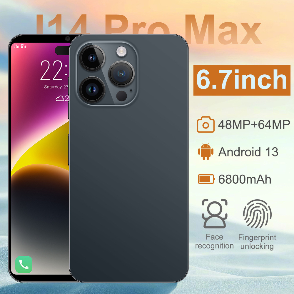 Смартфон i14 Pro Max 6.7" 16+1ТБ Android 13