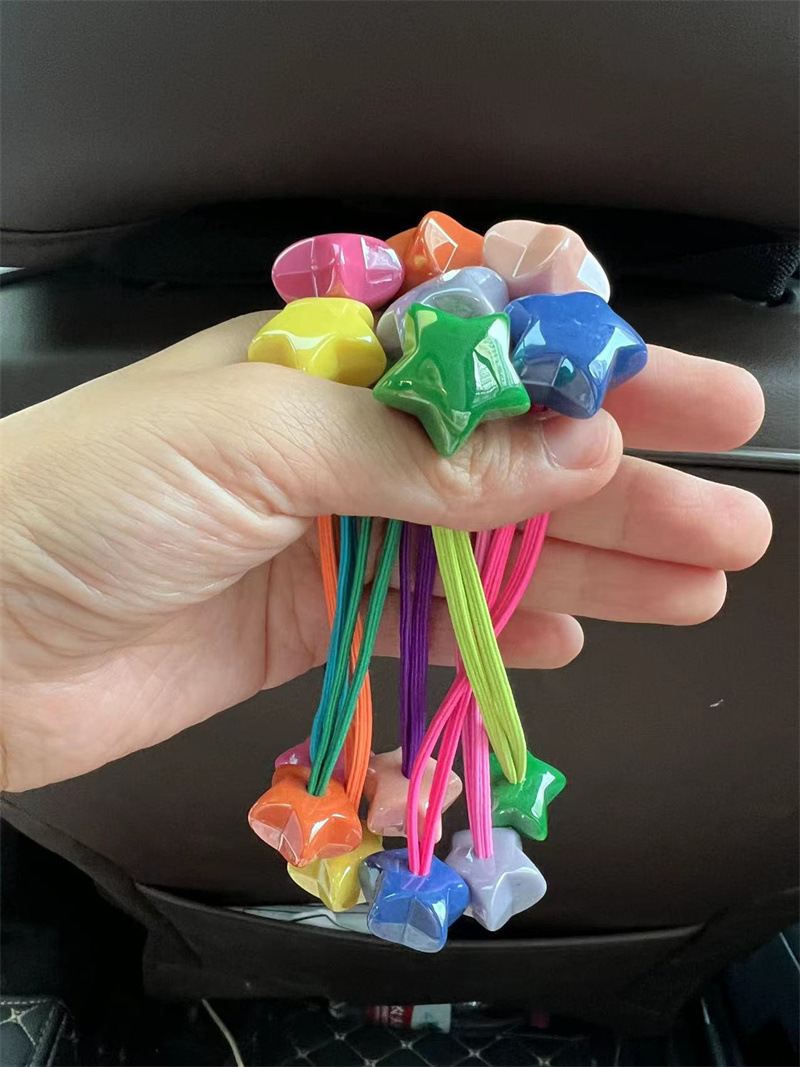 Yiwu venta al por mayor cuerda de pelo de doble cabeza para niños cuerda de pelo negro Yiwu agente de compra