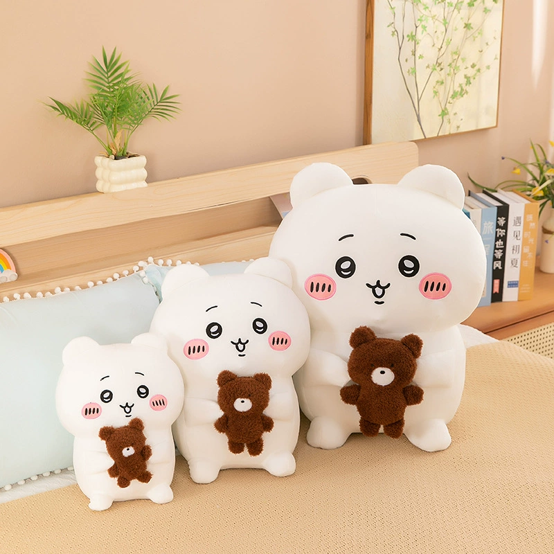 Мягкая игрушка Jiyikawa Xiaoba Usachi, мягкая мультяшная игрушка, размеры 30/40/50 см, несколько цветов