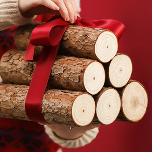 The joy of housewarming firewood decoration new house layout into the house happy celebration red fire moving into the house ceremony firewood
