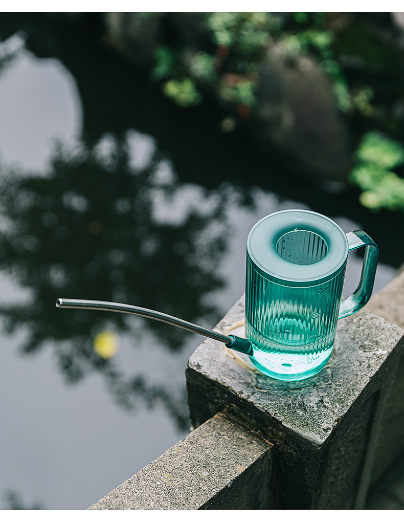 长嘴透明塑料洒水壶浇花壶喷壶