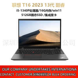 联'想 T16 16英寸设计轻薄商务办公工程手提IBM笔记本电脑正