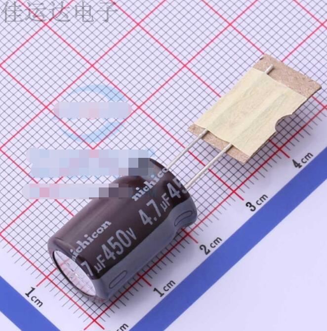 UPW2W4R7MHD1TO 规格 4.7uF 450V 引线型铝电解电容 原装供应