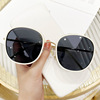 Sunglasses, brand sun protection cream, glasses, Korean style, UF-protection
