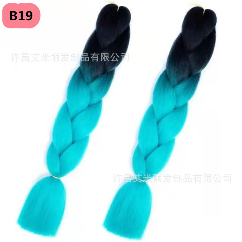 Trenzas africanas con cabello rosa渐 – materiales de alta temperatura, estilo boxeador