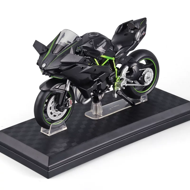 Оригинальная авторизация CCA 1:12 Kawasaki Ninja H2R сплав мотоцикл модный декоративный элемент Douyin горячие продажи