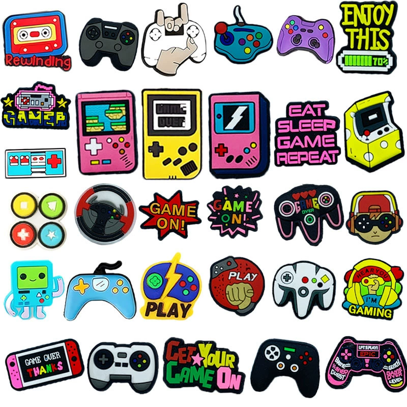 Новая игровая консоль пещера обувь обувь украшения обувь цветочная пещера обувь аксессуары обувь декоративная обувь дыра чехол для мобильного телефона аксессуары