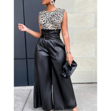 I 82180 Leather Wide Leg Pants ��Ƥ��������Ƥ��羳��ó