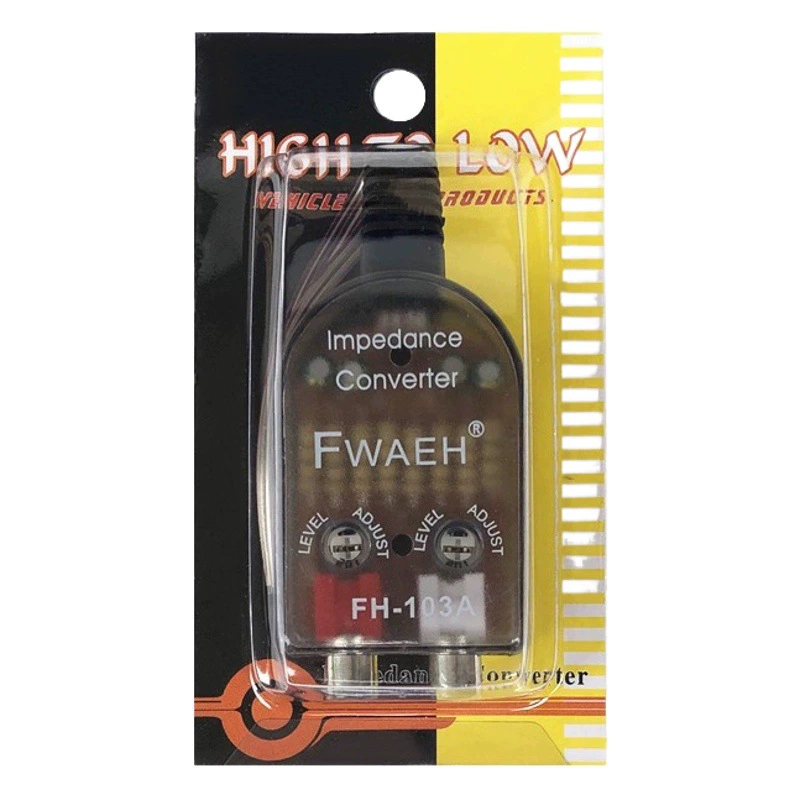 Оптовая прямые поставки автомобильного сабвуфера усилителя модифицированный высокочастотный на низкочастотный аудиоконвертер 103A автомобильный с высоким на низкий