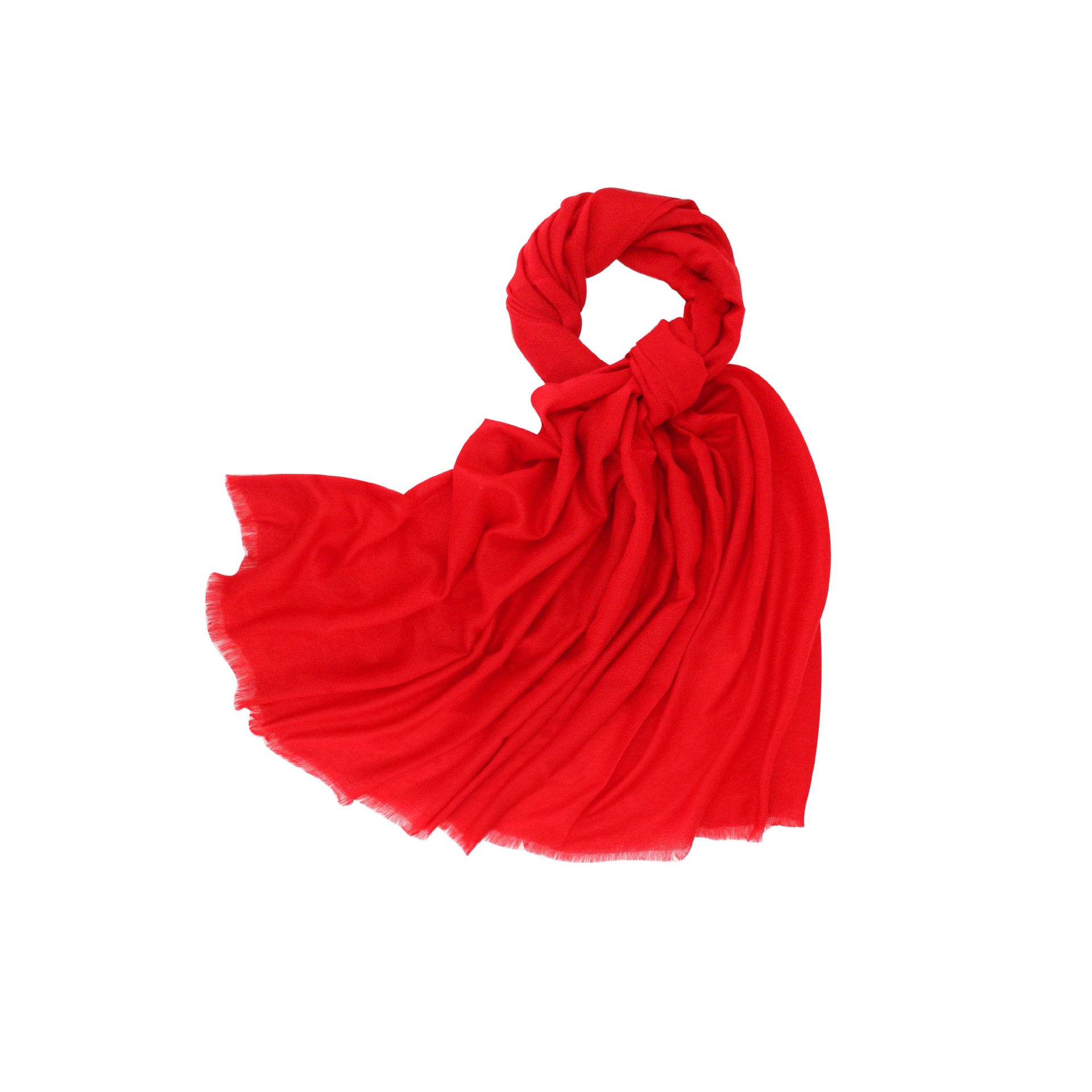 Bufanda de lana 100% principios de primavera nueva bufanda de color puro 2023 nueva bufanda retro artística bufanda de alto grado