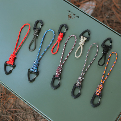 new pattern key Lanyard A wrist Hooks outdoors Camp multi-function Hanging buckle Triangle Quickdraw Hooks