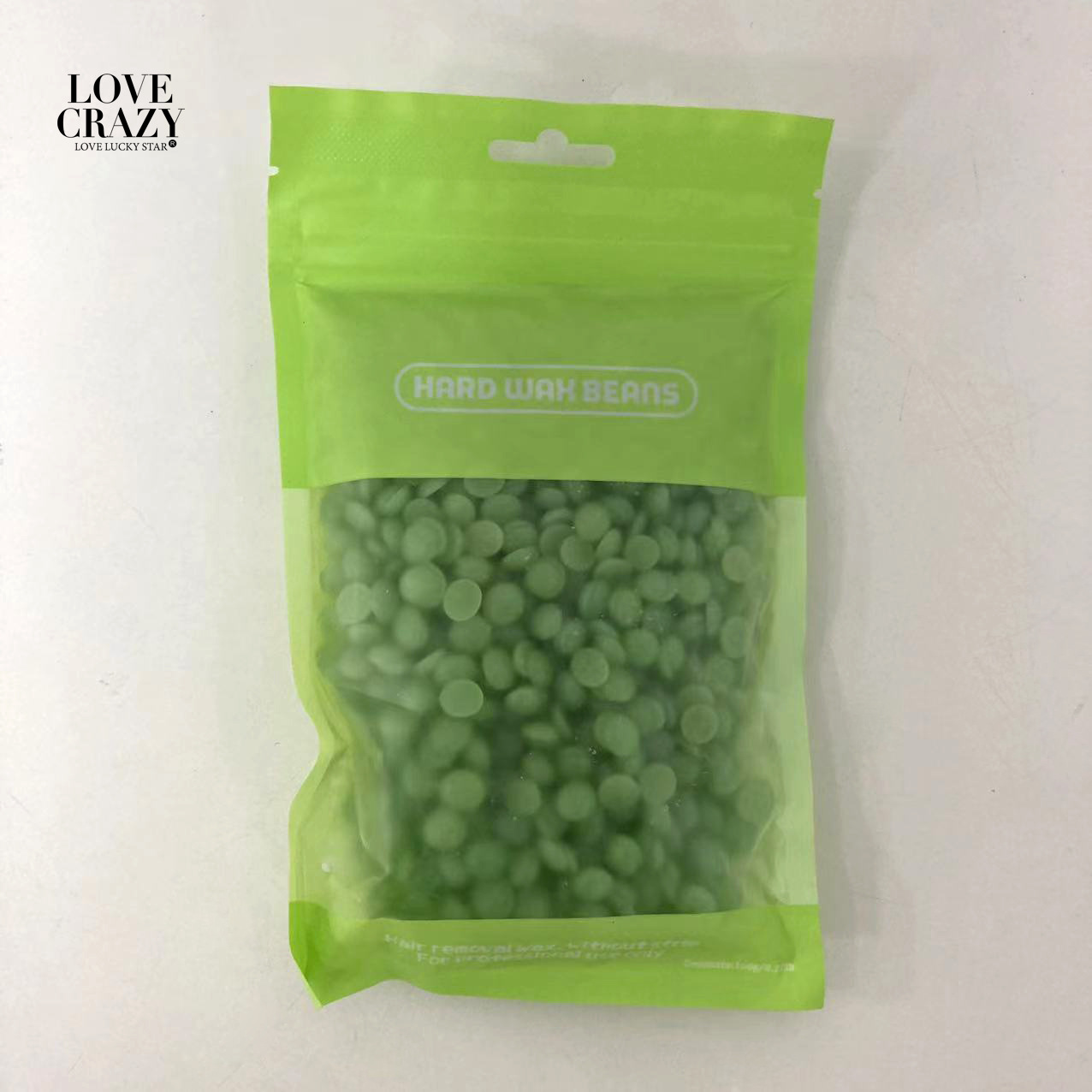 Amor loco de alta calidad cera frijol cera de abejas cera frijol depilación cera frijoles antiadherente pan sin residuos