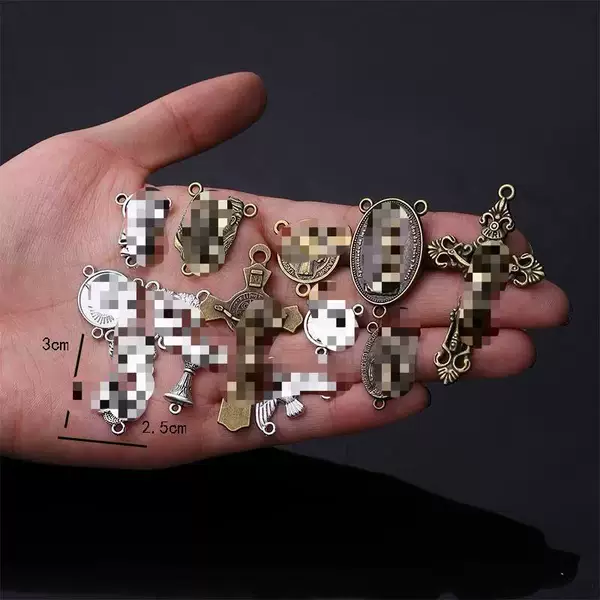 Alloy Accessories, Large Round Metal Accessories for Foreign Trade