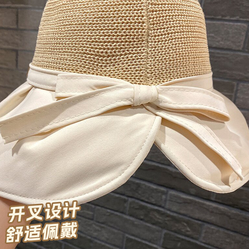 大きなつばの顔を覆う漁師の帽子女性の日よけ帽子 10*13 センチメートル * 1 個|undefined