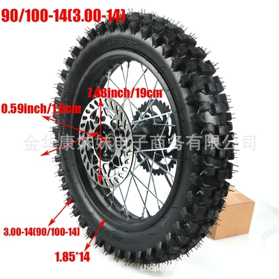 90/100-14 Tires Are Suitable for 125/140/150/160Cc Dirt Bikes Apollo Ttr125 S