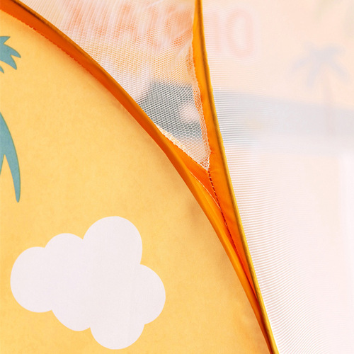 New Product Large Top Free Installation Mosquito Net Yurt with Double Doors Anti-Drop Bed Foldable Encrypted Anti-Mosquito Bed Curtain