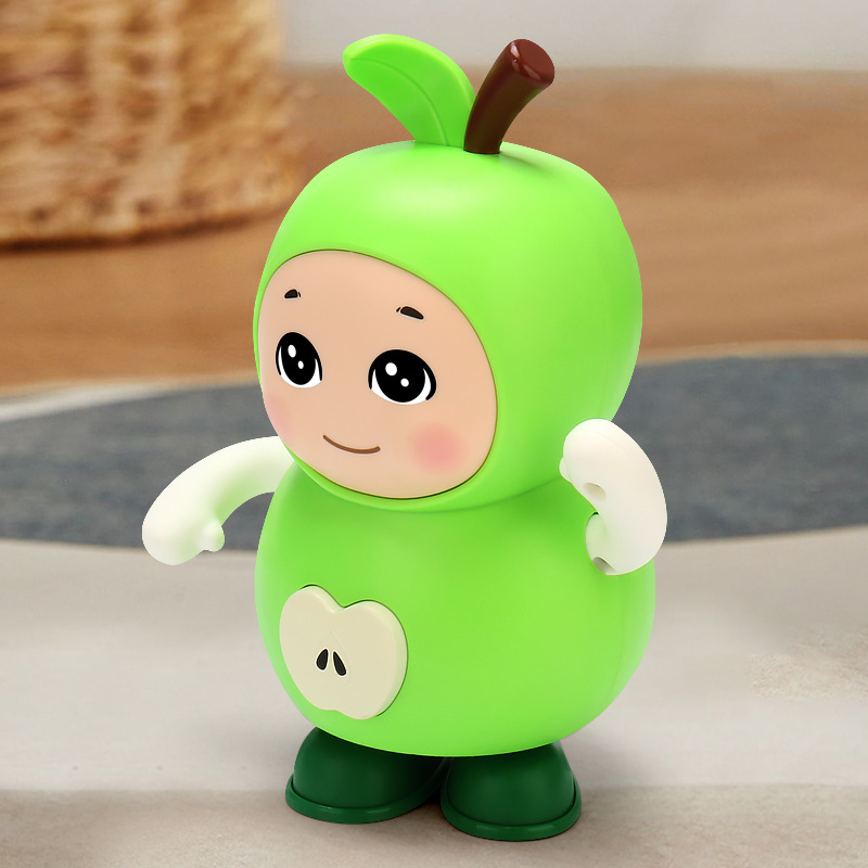 El mismo tipo de voz eléctrica puede cantar y bailar juguetes de frutas musicales luces oscilantes muñecas eléctricas decoraciones creativas