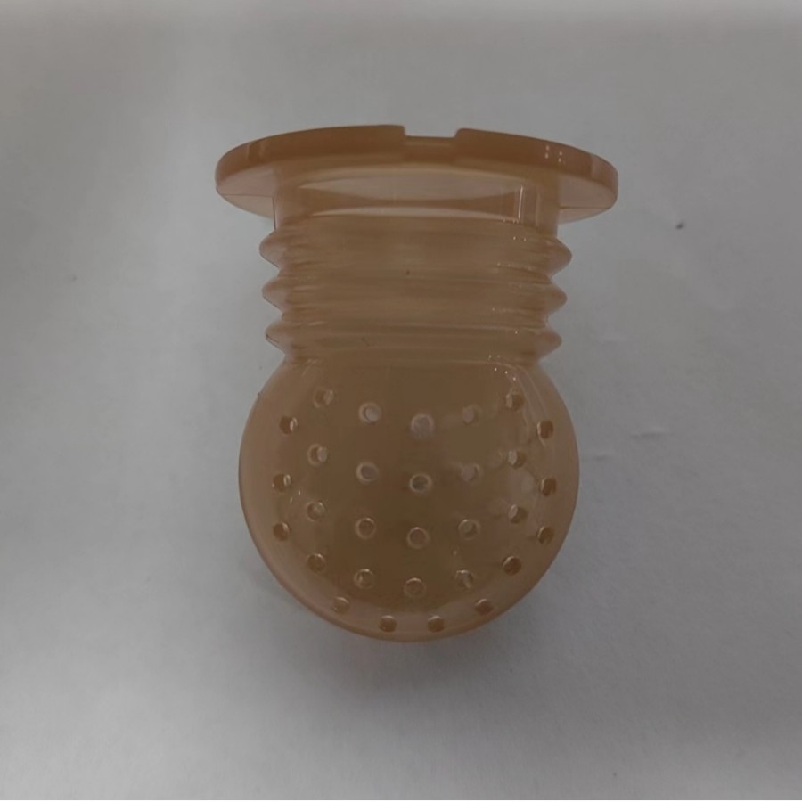 Bebé mordida mordida feliz comer suplementos de fruta super suave antibacteriano grado alimenticio nano plata silicona bebé mordida feliz en stock