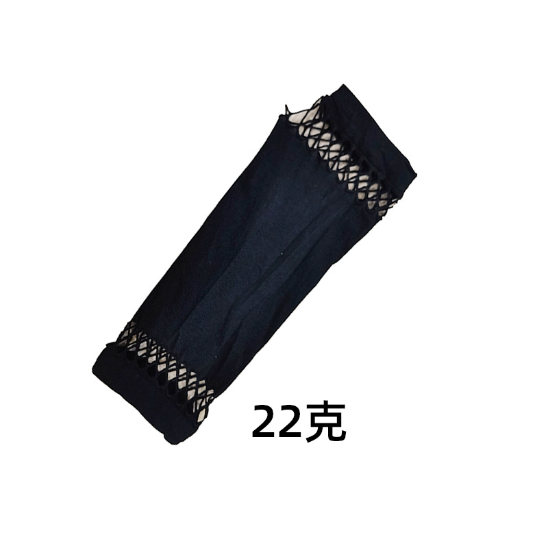 Guantes sin dedos punk de las mujeres guantes de agujero de juego de rol guantes de fiesta de disfraces de Halloween