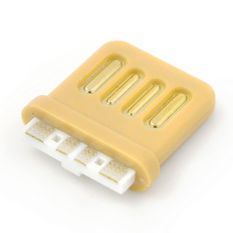 [Production USB] Connector double-sided plug-in A male ultra-short body reversible plug-in soldering wire 16mm high current USB male head