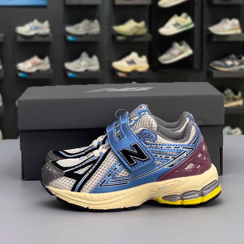 NB1906R子供靴カジュアル男の子女の子スニーカーメッシュ大きい子供マジックステッカー滑り止め|undefined