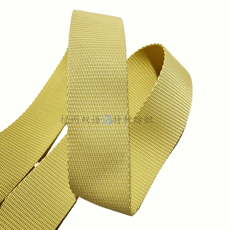 Ремень безопасности 50 мм * 2 мм спасения огня подъемного пояса сильной растяжимой силы веббинг Арамид износоустойчивый Транспортируя огнезамедлительный