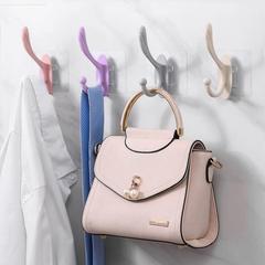 掛鈎粘鈎門後牆壁壁掛式免打孔無痕貼粘膠強力承重浴室廚房衣帽鈎