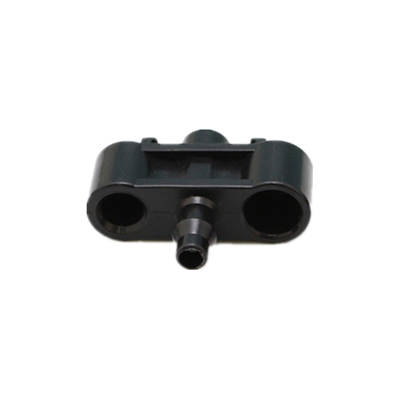 Fábrica de suministro de soporte de doble agujero de jardinería de flores verdes soporte de chorro de agua soporte de plástico al por mayor