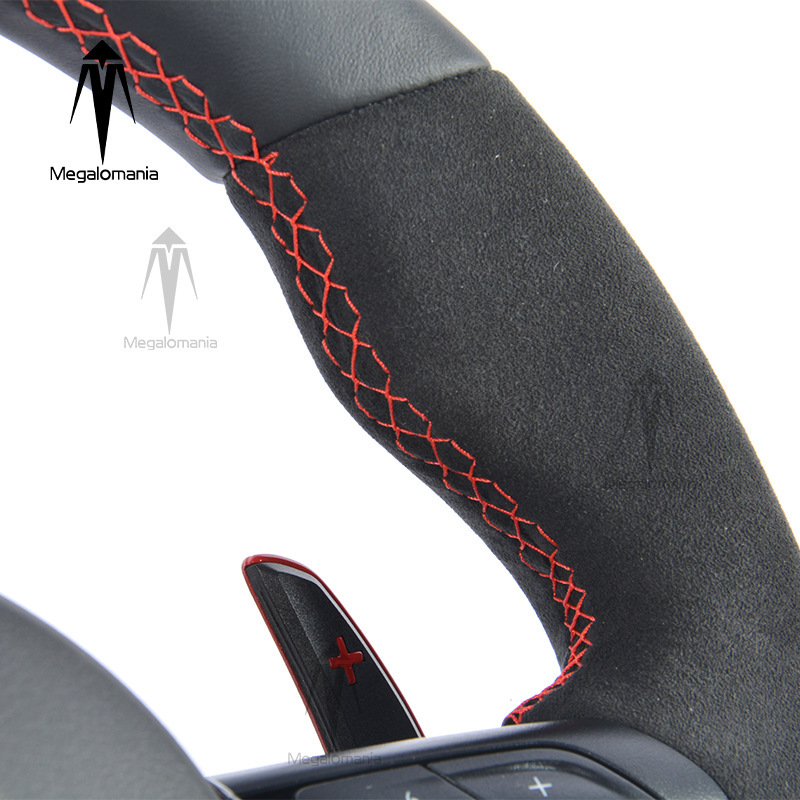 Suitable for Bmw F Chassis 1234567 Series X1X2X3X4X5X6F10F30 Modified Suede Mp Steering Wheel
