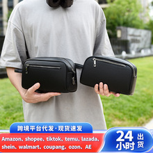 外贸新款男士手拿包时尚皮质手抓包大容量休闲多口袋手包潮男包