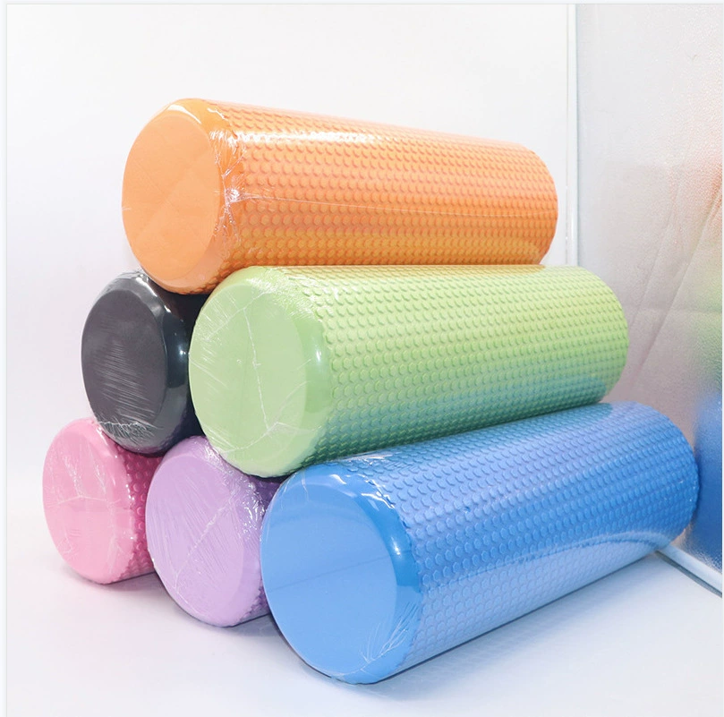 Массажный ролик EVA для йоги, расслабления мышц, похудения и фитнеса, для растяжки и упражнений