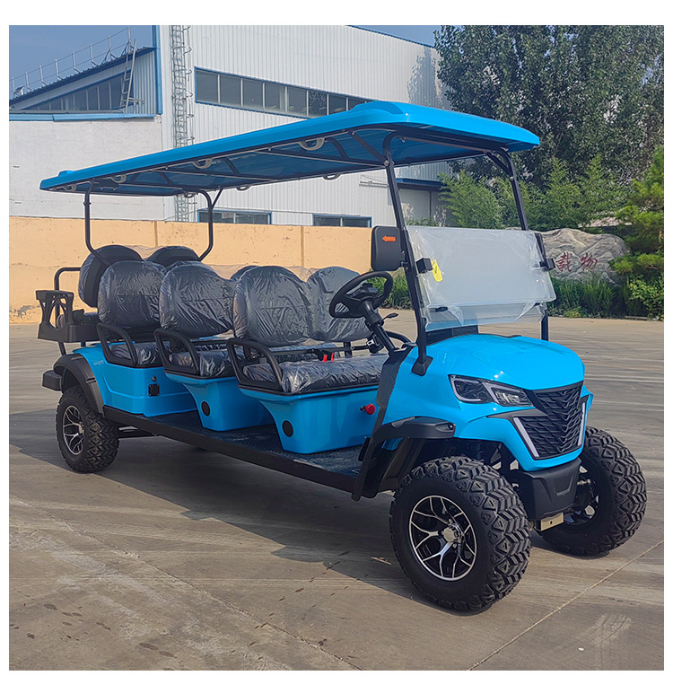 Golf Cart Scenic Area Factory Area Golf Course Sales Office 6-Seat Reception Shuttle Bus Electric Sightseeing Car Patrol Car