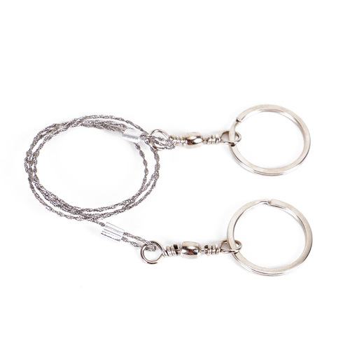 Outdoor wire saw, wire hand chain saw, wire saw wire bar, stainless steel wire wire bar for outdoor survival, convenient wire saw