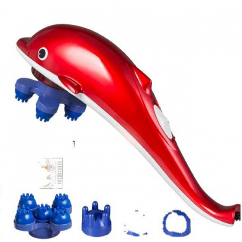 店の卸売りの外国貿易の電動のマッサージのハンマーの小さいイルカの器は贈り物のマッサージ器の代行を提供します。|undefined
