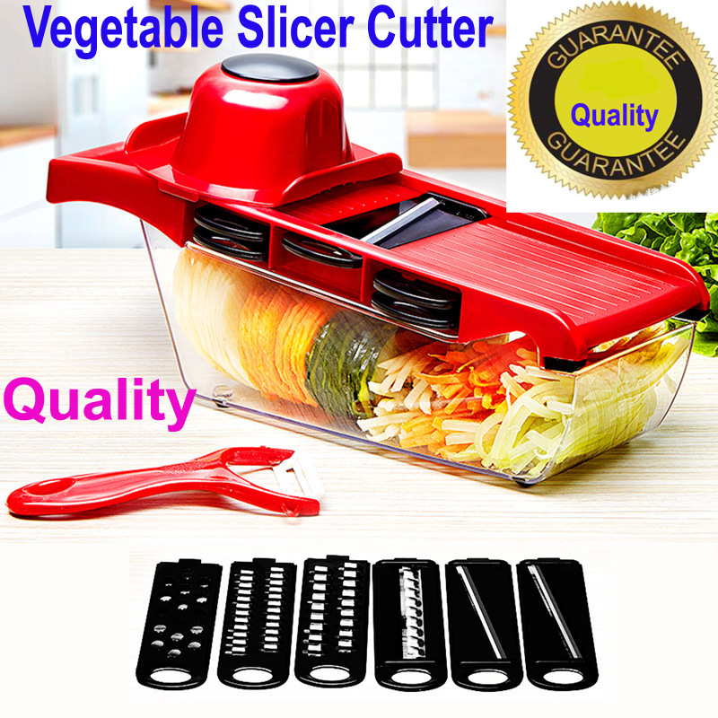 6 in1 Slicer Potat Carrot Grater vegetab...